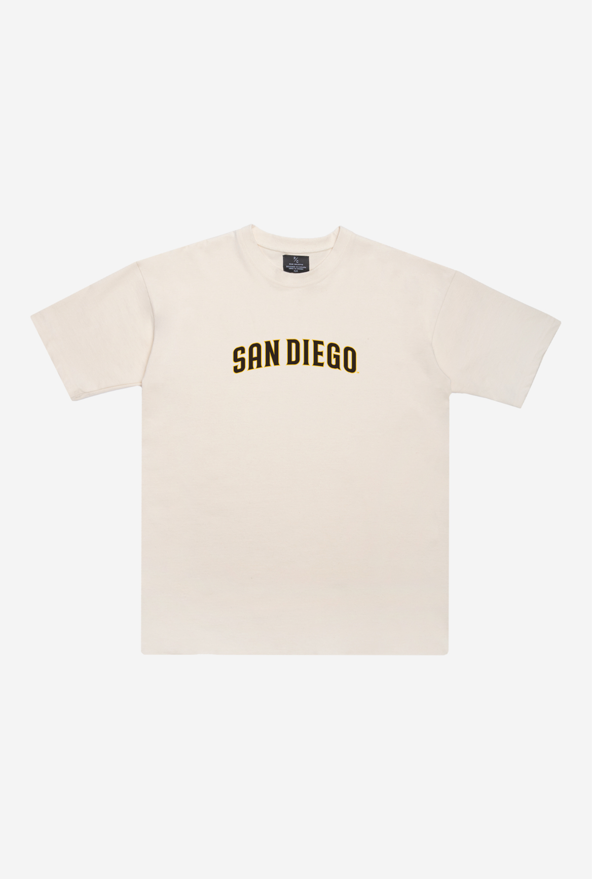 San Diego Padres Heavyweight T-Shirt - Natural