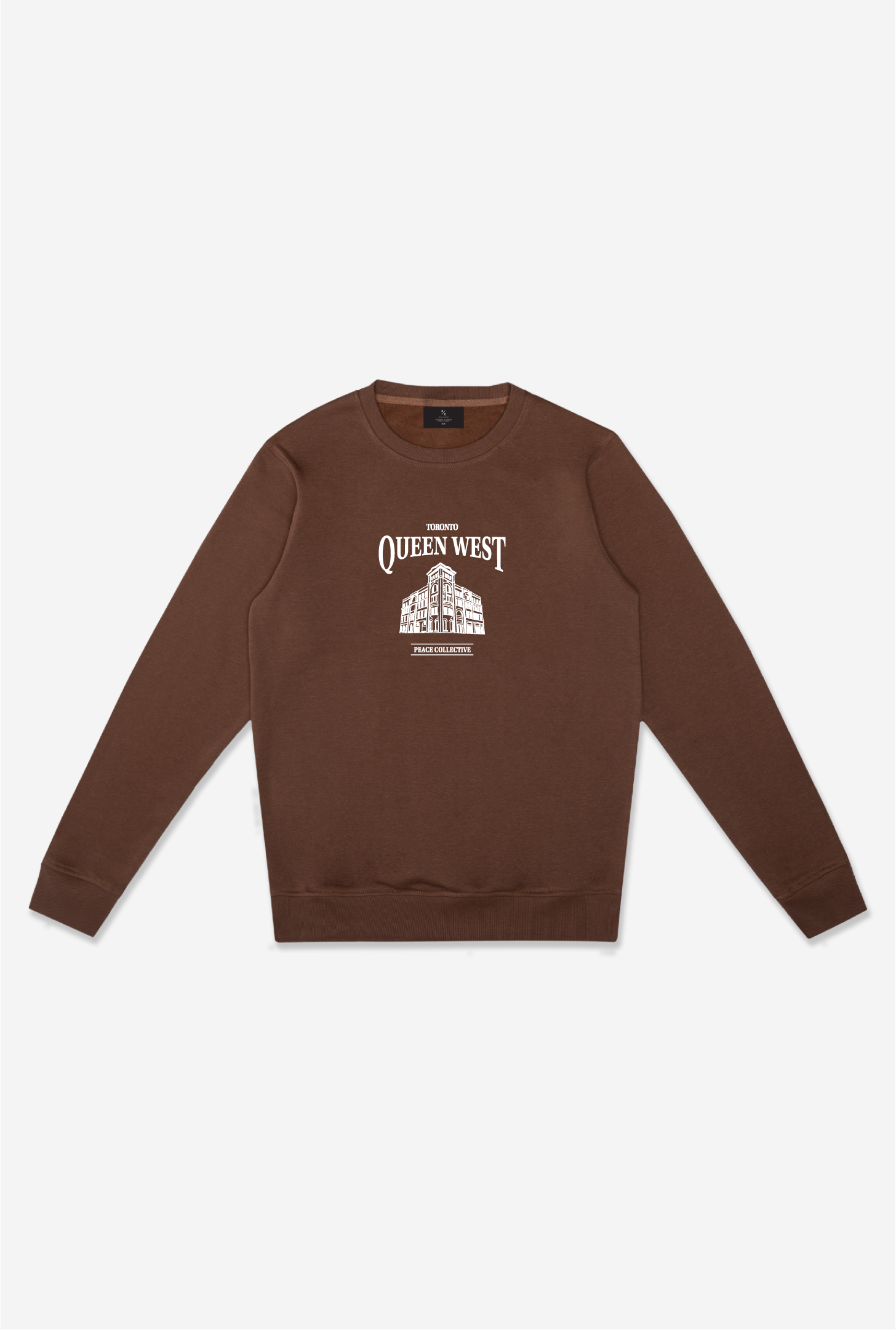 Queen West Vintage Crewneck - Espresso