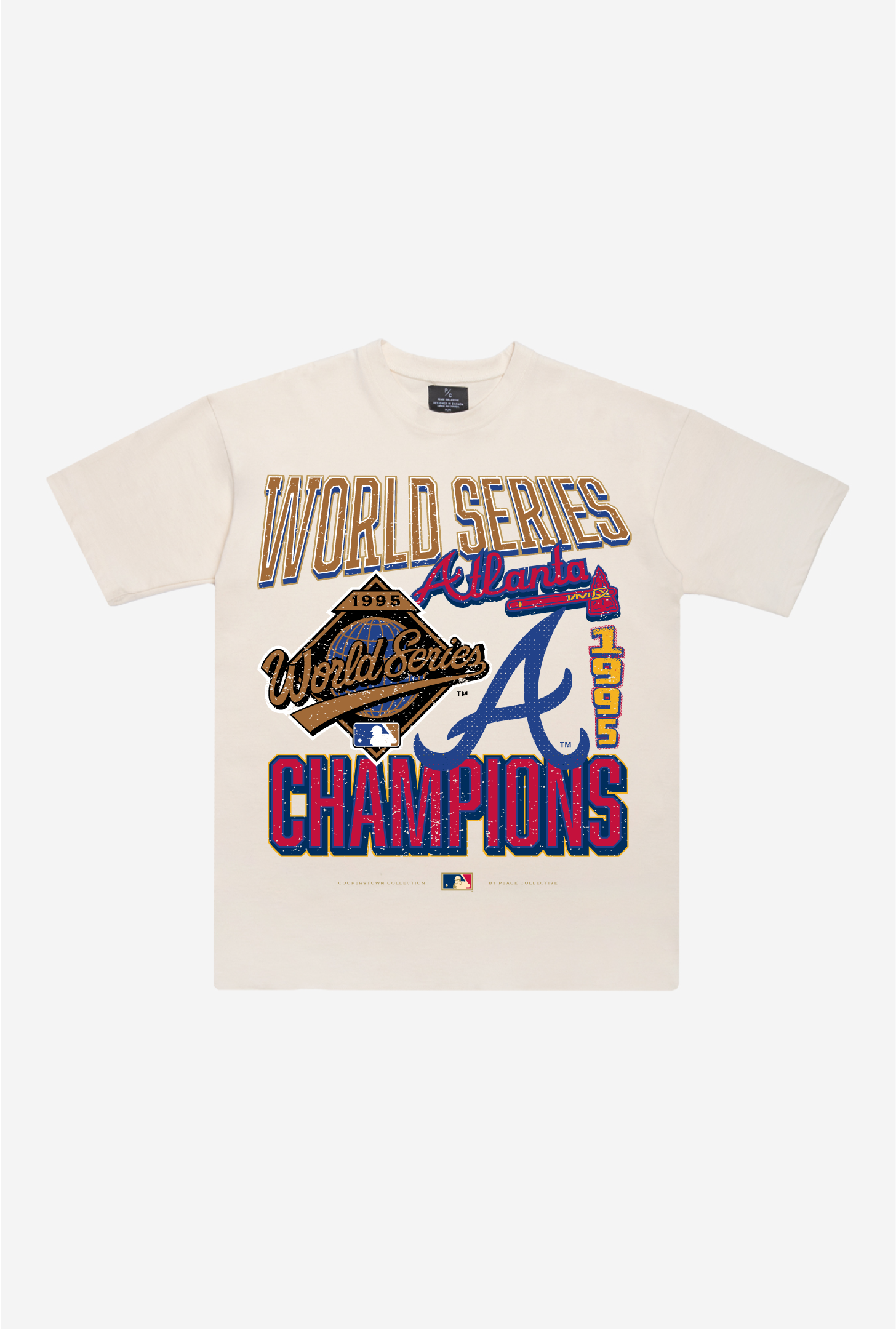 Atlanta Braves 1995 World Series Cooperstown Collection Premium T-Shir