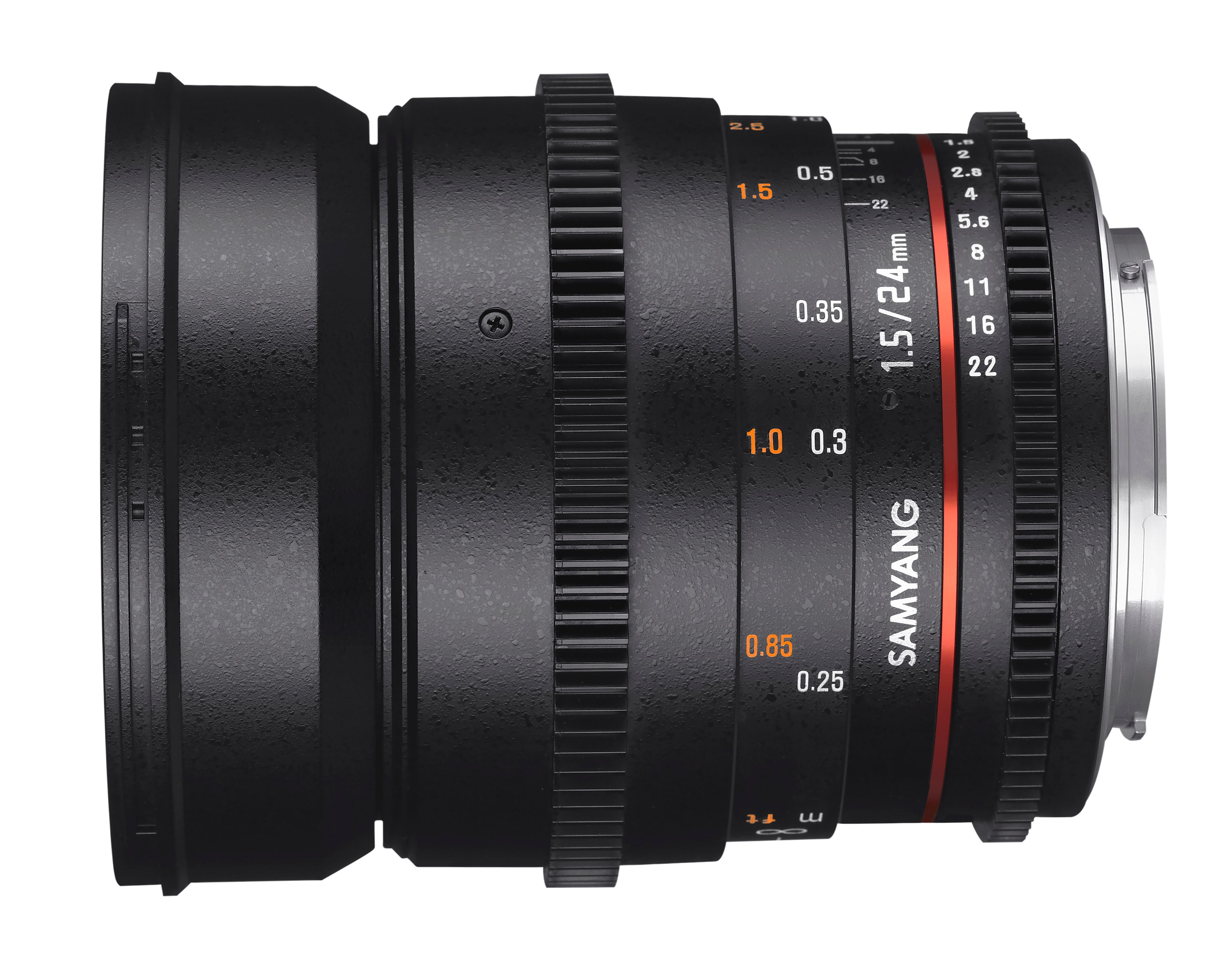 50mm T1.5 Full Frame VDSLR II Cine – Samyang US