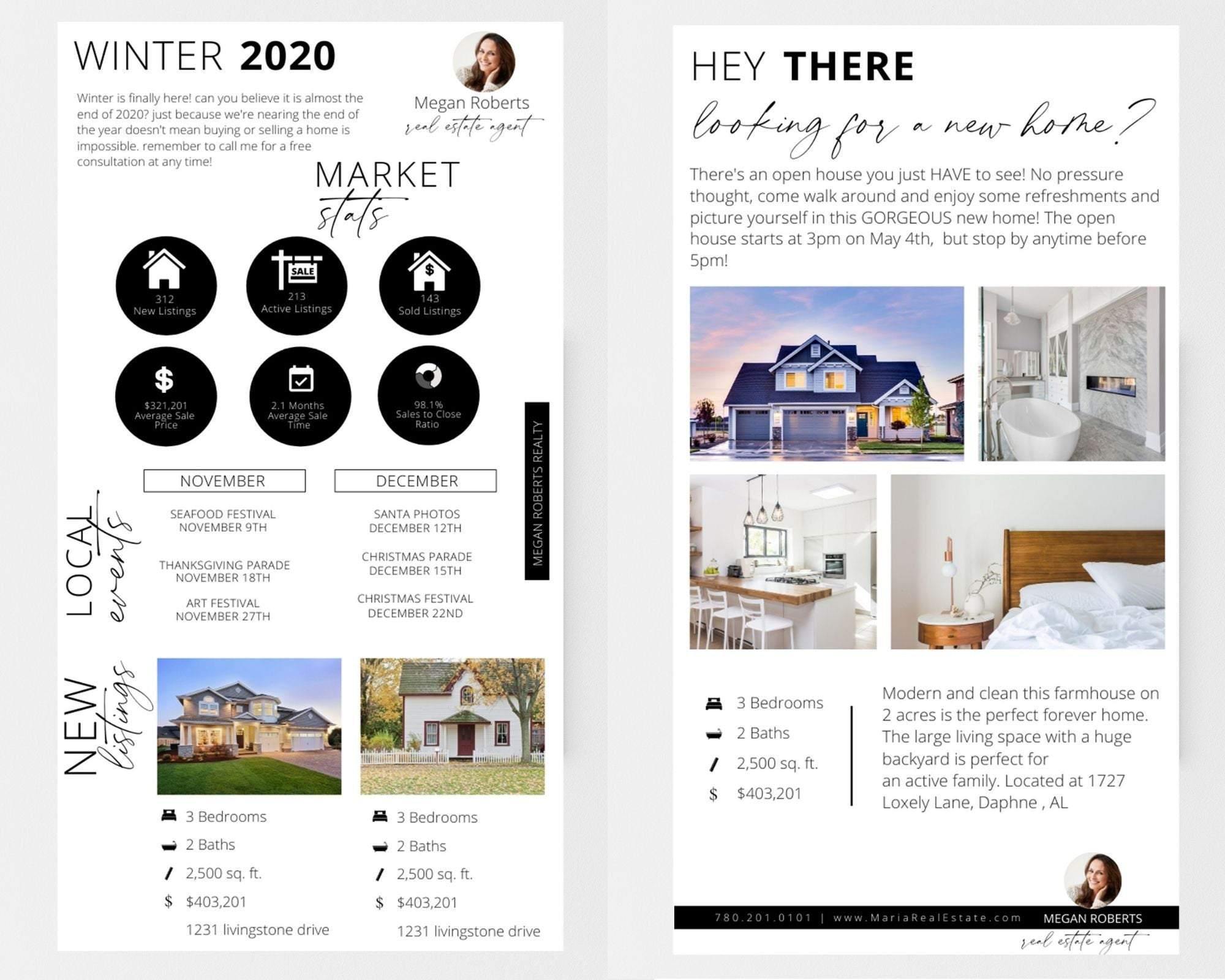 Real Estate Email Templates for Mailchimp Real Estate Templates Co