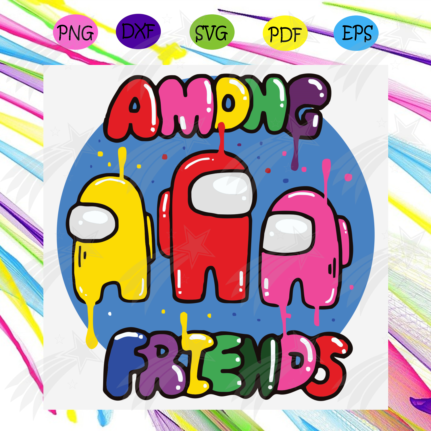 Free Free 219 Among Us Friends Svg SVG PNG EPS DXF File