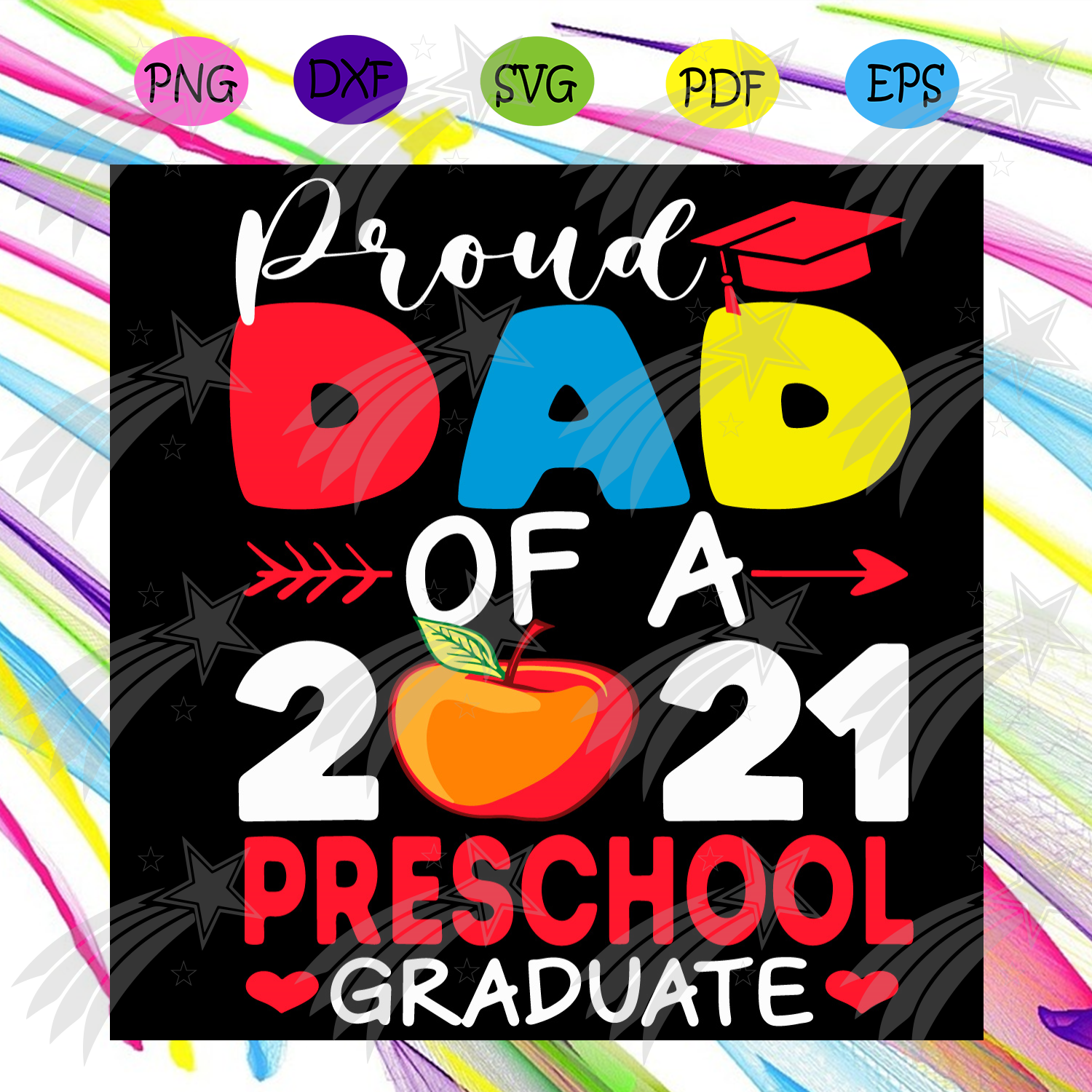 Download Proud Dad Of A 2021 Preschool Graduate Svg Fathers Day Svg Proud Dad Labelsvg