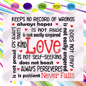 Free Free 225 Love Is Patient Love Is Kind Svg SVG PNG EPS DXF File