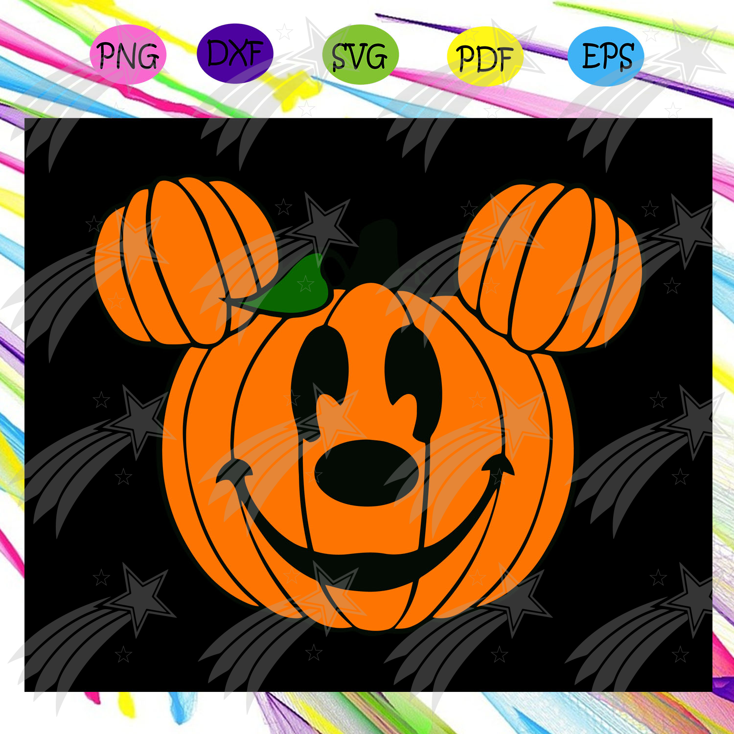 Download Mickey Mouse Face Halloween Svg Halloween Gift Halloween Shirt Hallo Labelsvg