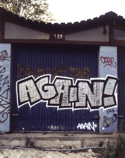 Again graffiti amsterdam