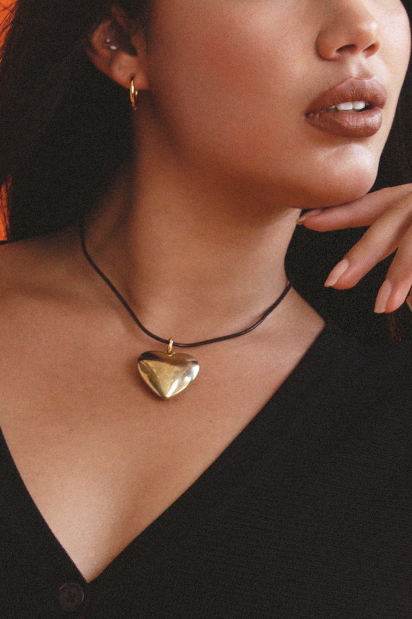 sailor moon gold necklace