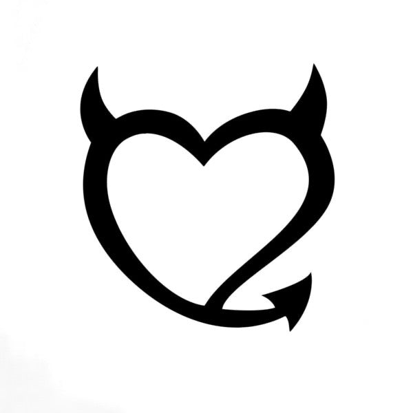 Evil Heart Tattoo