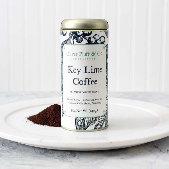 Bourbon Vanilla Ground Coffee - Signature Coffee Tin – Oliver