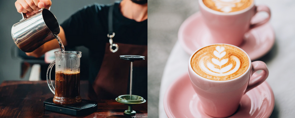 coffee and latte art