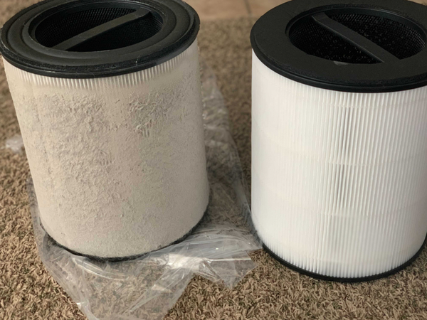 Filter giveaway photo of filter that needs to be replaced