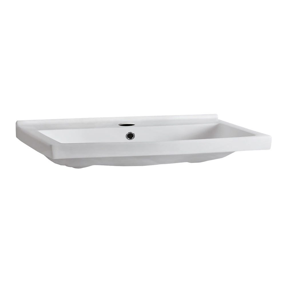 Soap holder - White porcelain and Chrome - wall mounted - Style CURZON -  BATHROOM - VillaHus