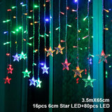 String LED  Light Christmas Decoration - Indigo-Temple