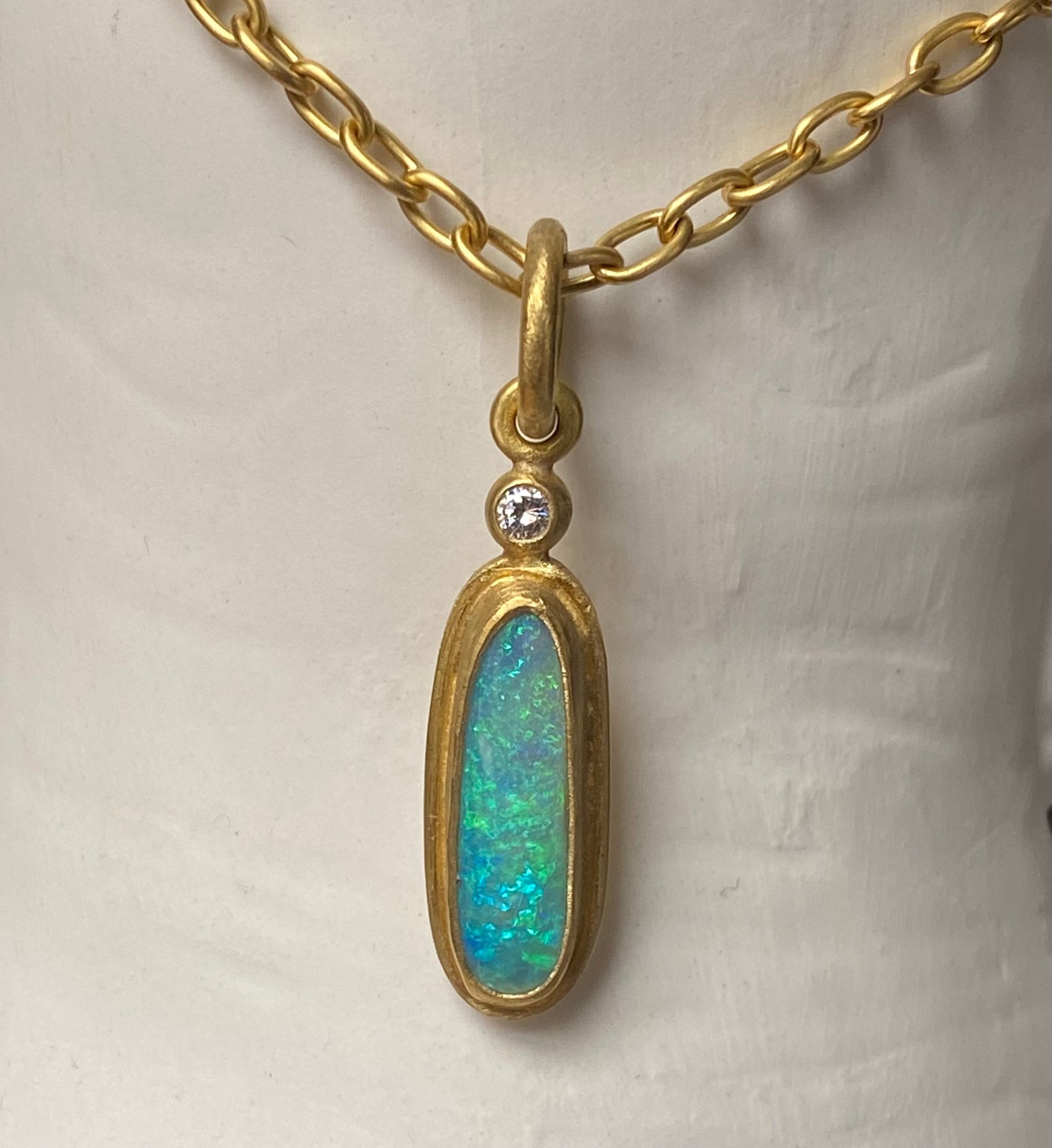 Opal bead necklace – Stephanie Albertson Jewelry LLC