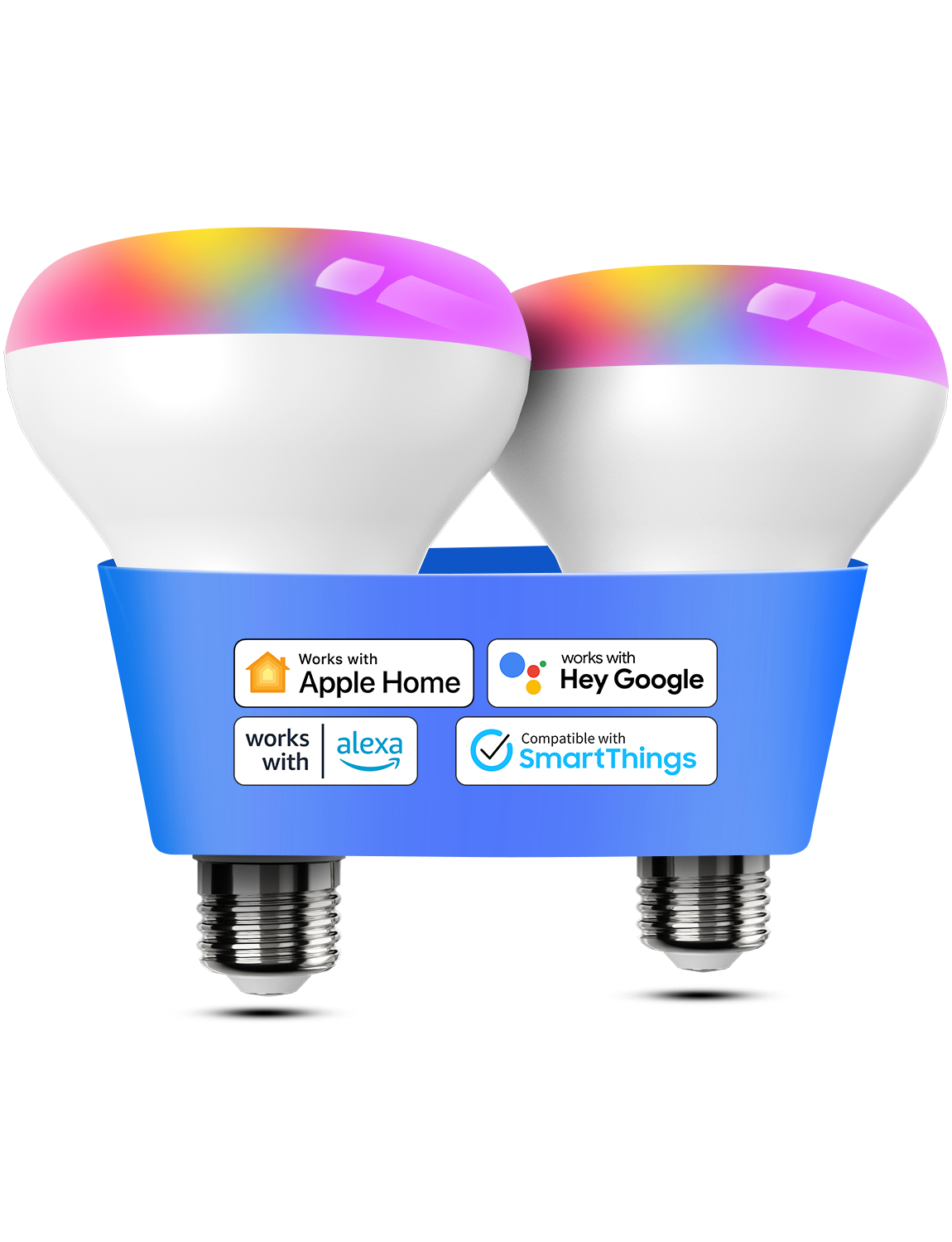 meross Lampadine LED Alexa Intelligente Wi-Fi E27 Dimmerabile Lampadina  Smart A19 Smart Light RGBWW Equivalente 60W 2700K-6500K Compatibile con  SmartThings,  Alexa, Google Home, 4 pezzi : : Illuminazione