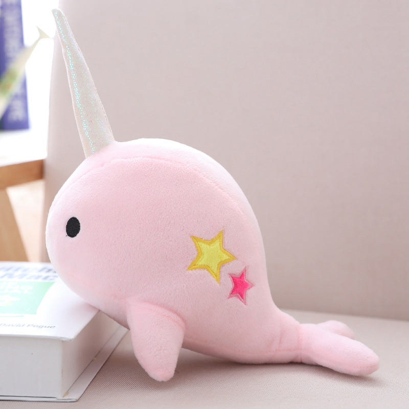 kawaii narwhal plush