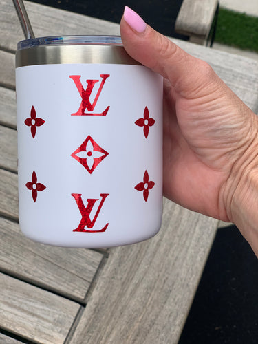 LV Tumbler, Cocktail Cup, 12 Ounces