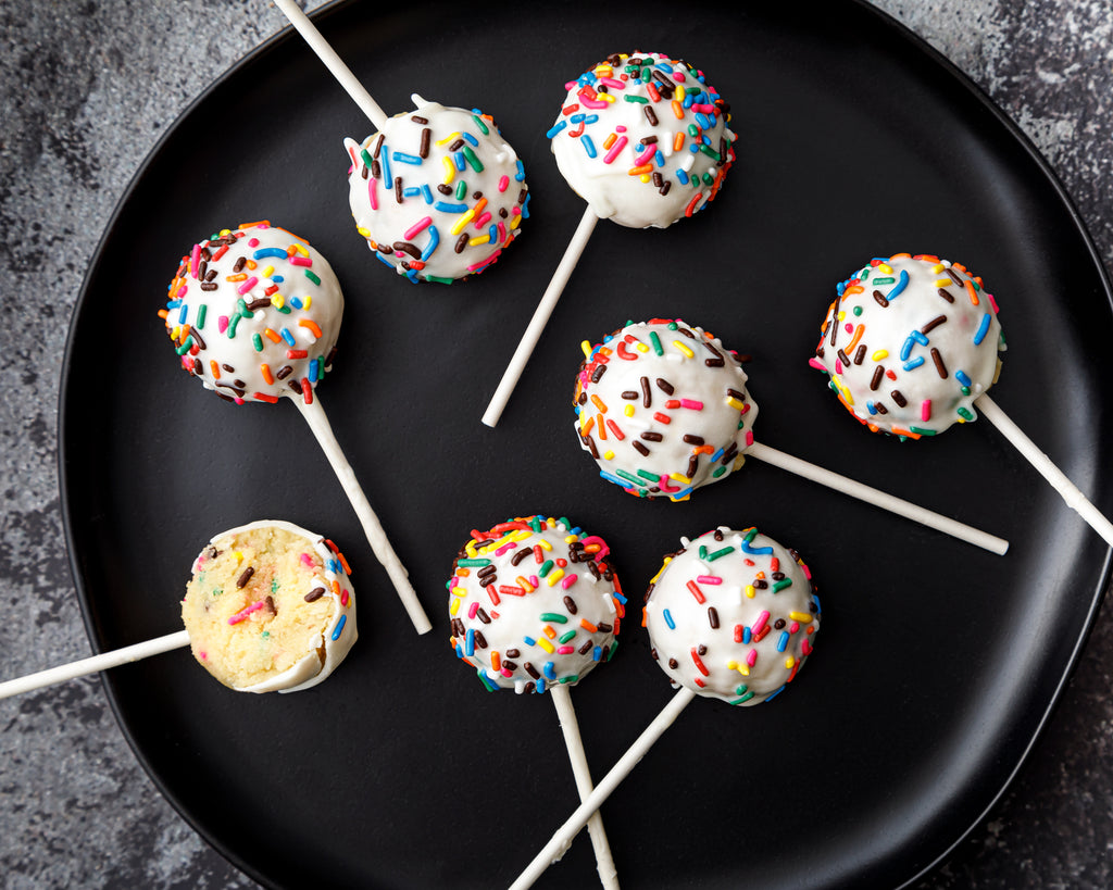 Finished Confetti Cake Pops