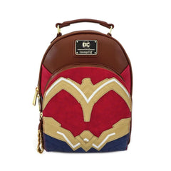 Loungefly Bags Wonder Woman Cosplay Mini Backpack