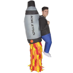 Morphsuits Costumes Jet Pack Giant Ride On Inflatable Costume