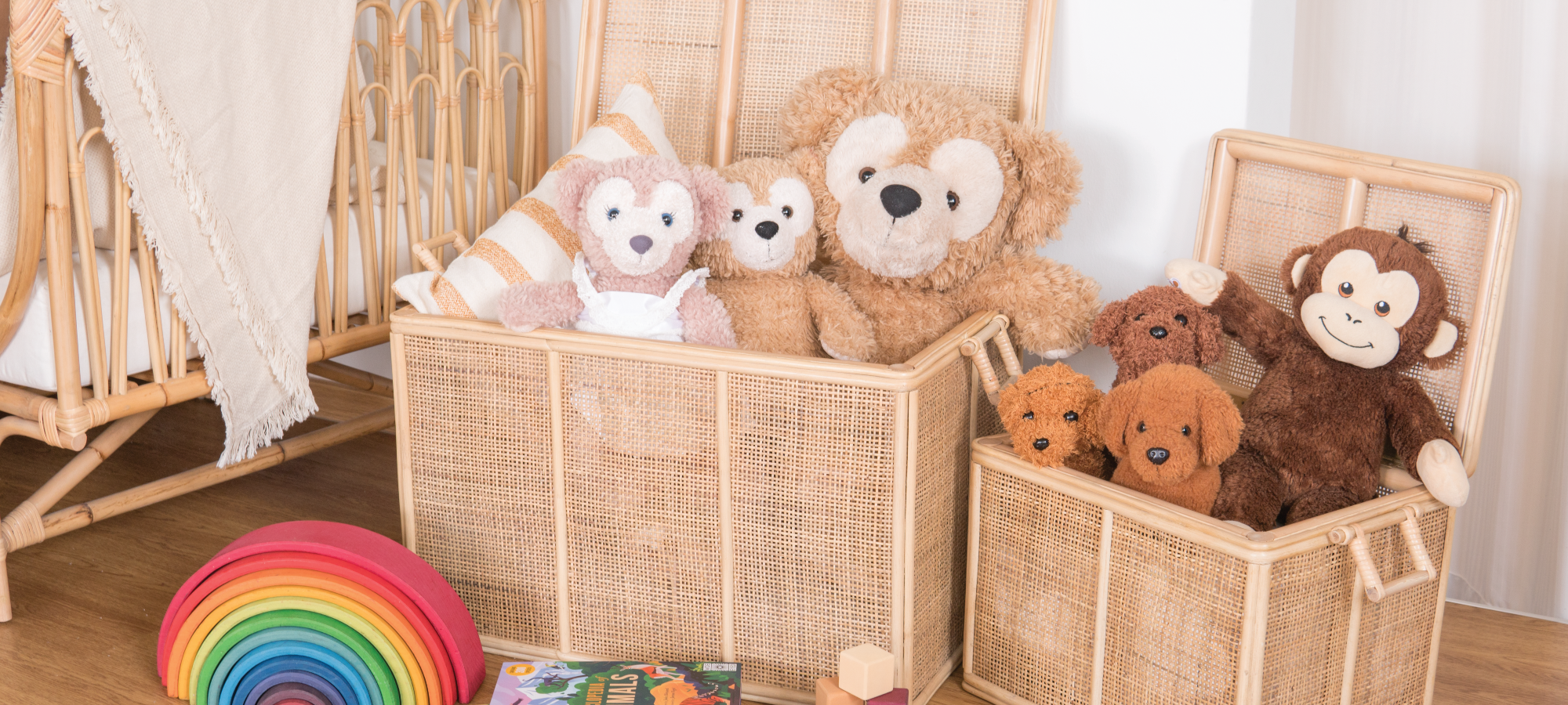 Rattan Storage Trunks | Kathy's Cove | Designed in Singapore | Shop Rattan Furniture and Rattan Toys online