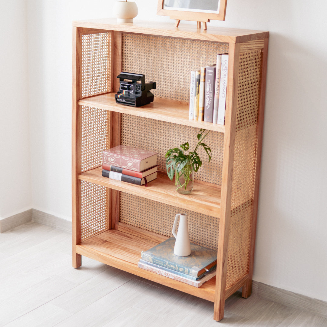 Penn’s Open Shelf Wood Bookcase