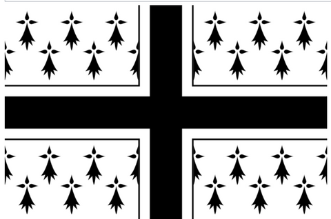 Quelles sont les variantes du drapeau breton officiel ?