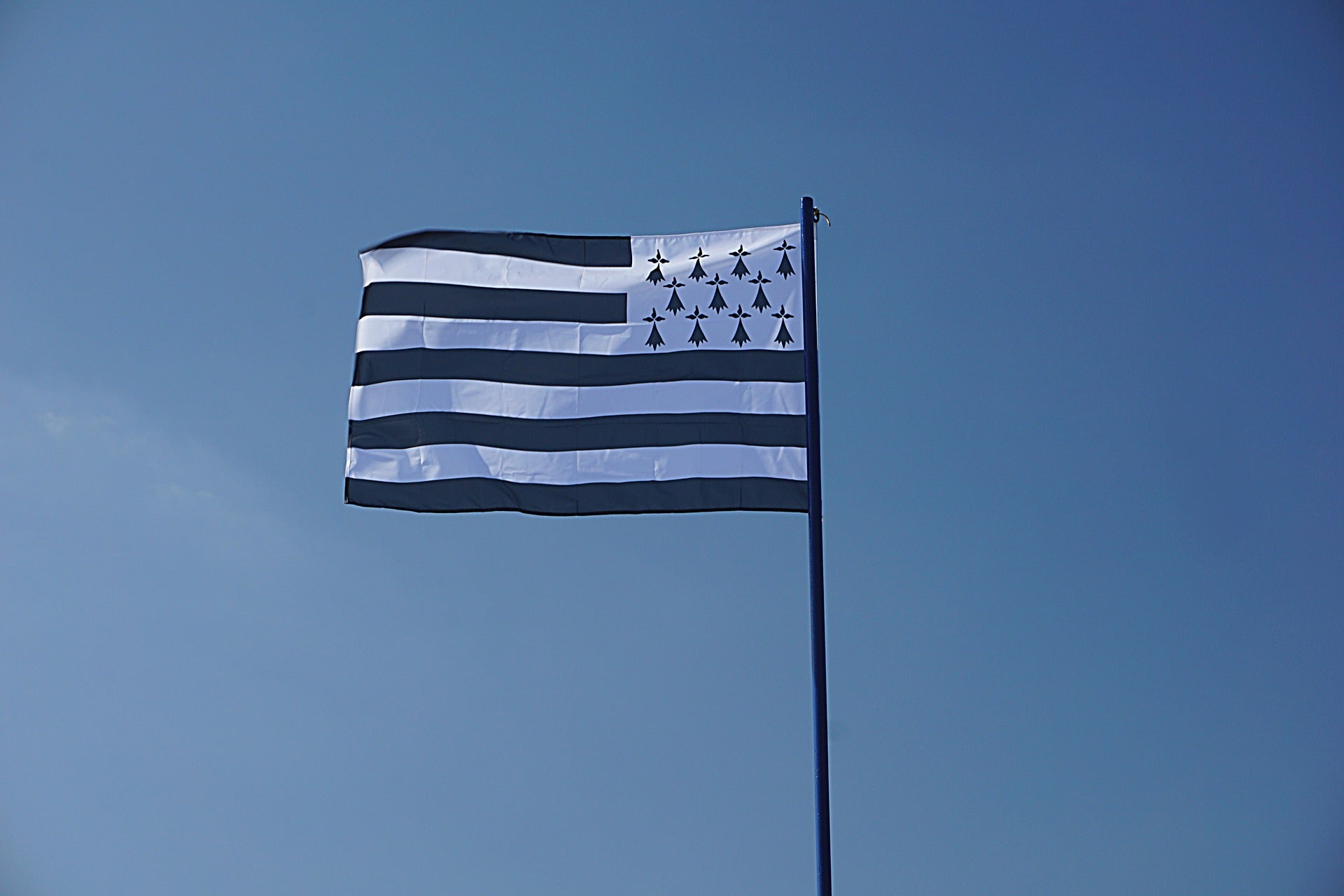 Drapeau breton : histoire, symboles, couleurs, forme, les hermines