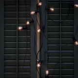 Party light chain with deco light bulbs