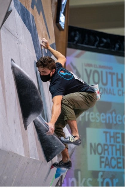 Competition Climbing Bouldering