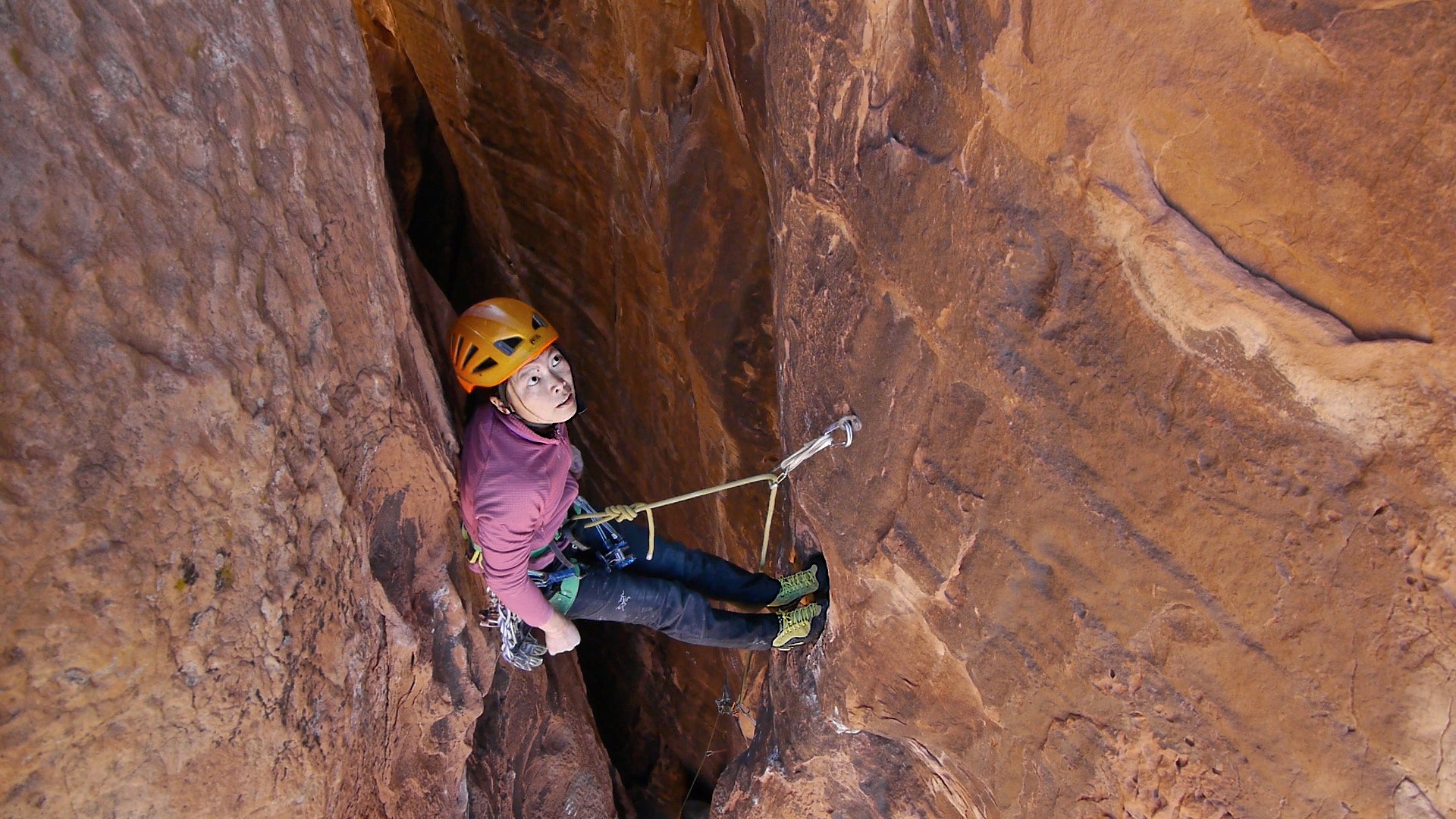 Rock Climber Szu Ting Yi