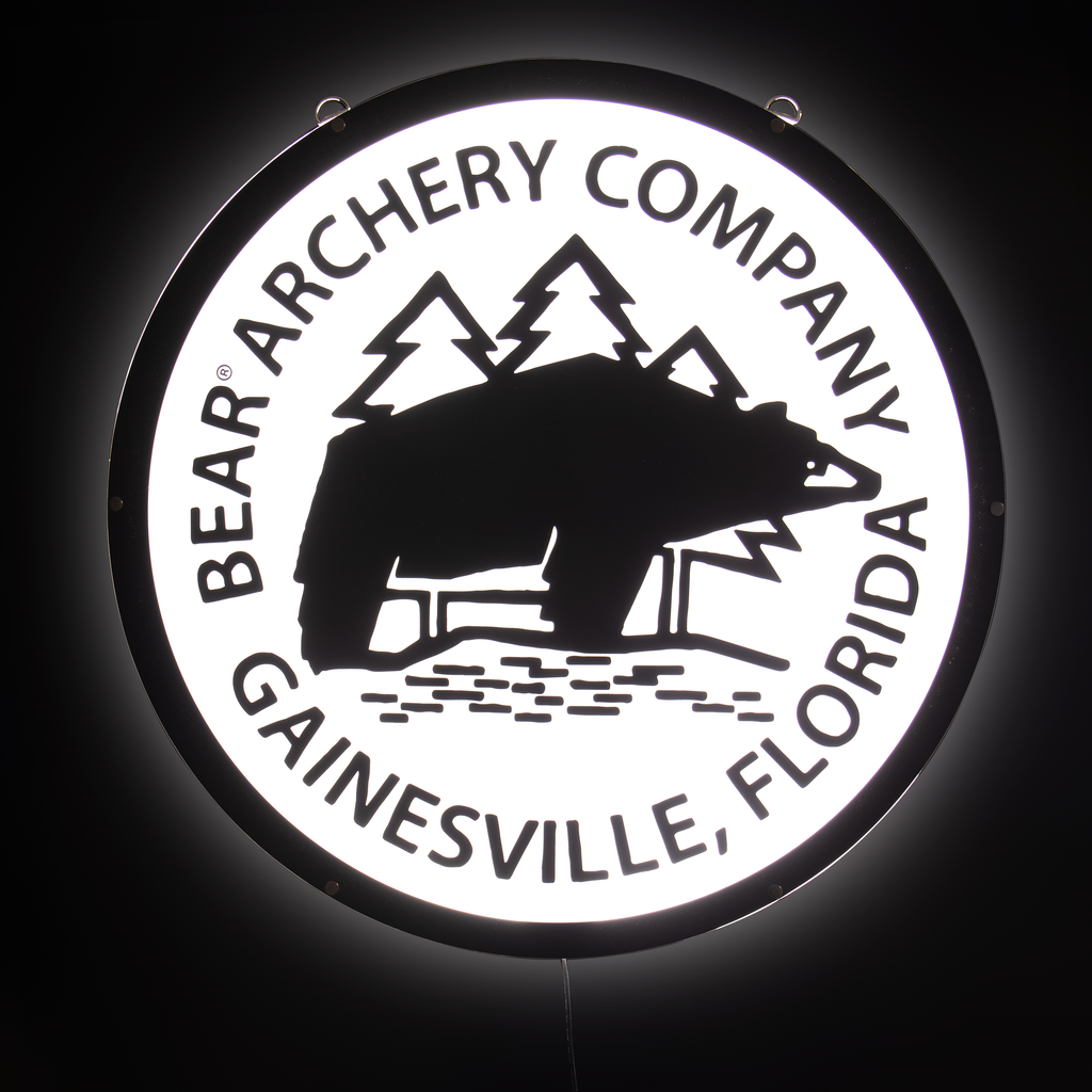 vintage bear archery logo