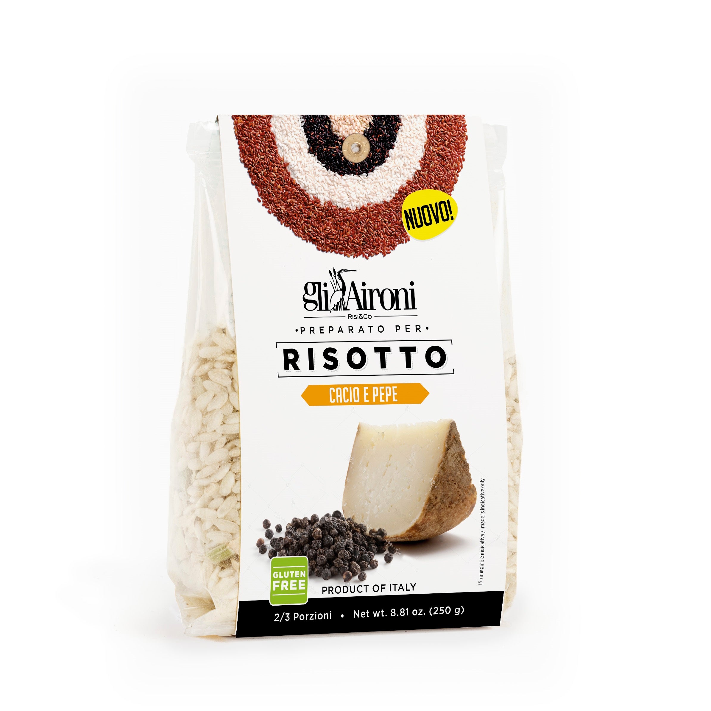 Pecorinojuusto- ja pippuririsotto | 250g – 