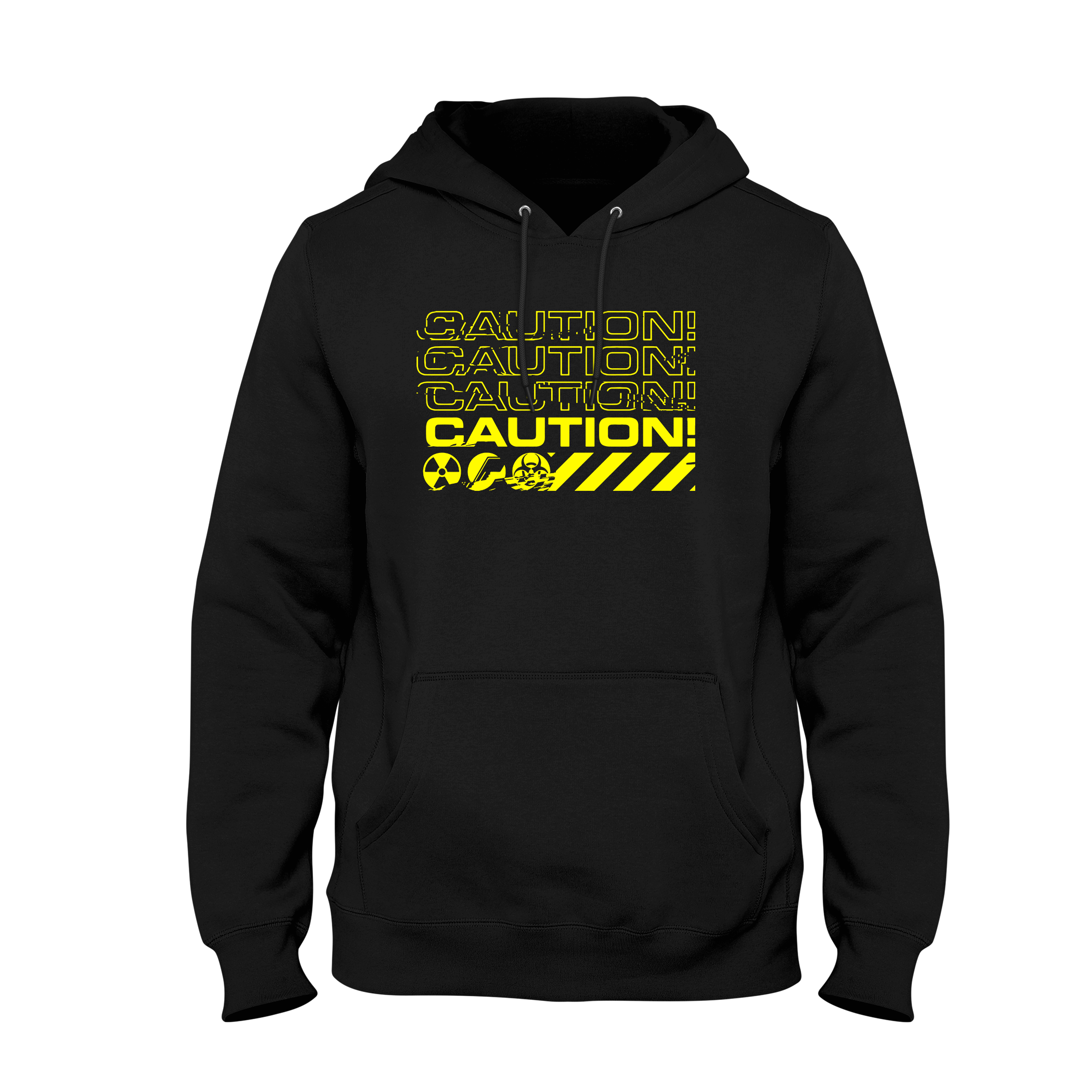 Caution Hoodie – Merch For All