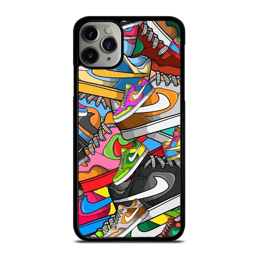 NIKE SHOES ART COLLAGE iPhone 11 Pro Max Case - Custom Phone Cover  personalized Design – casefine