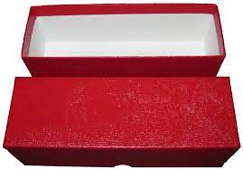 100 2x2 Paper Coin Stamp Holder Envelope GUARDHOUSE + Red Storage Box 9x2x2  Case