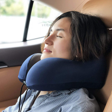 Almohada Viscoelástica Cervical, perfecta para viajes