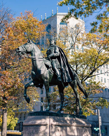 Pulaski Statue at Freedom Plaza Washington DC