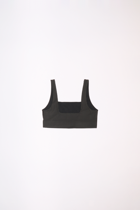 Rib Tommy Bra | Black