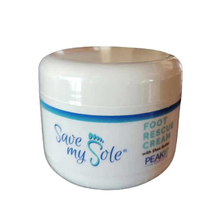 SAVE MY SOLE® Foot Rescue Cream by PEAK 10 SKIN®-NEW SIZE 8 oz.