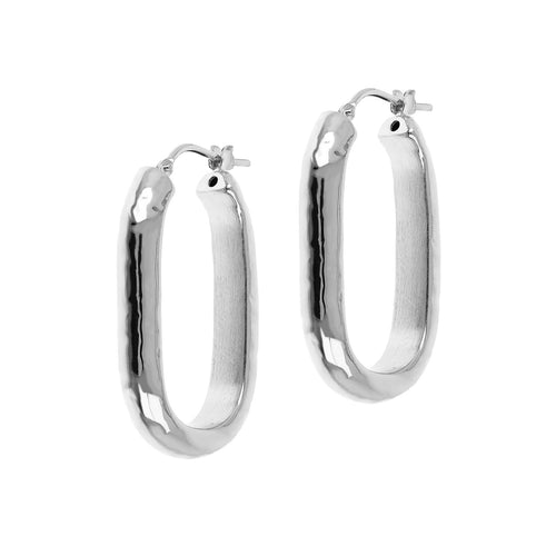 Louis Dell'Olio Bronze Electroform Hoop Earrings