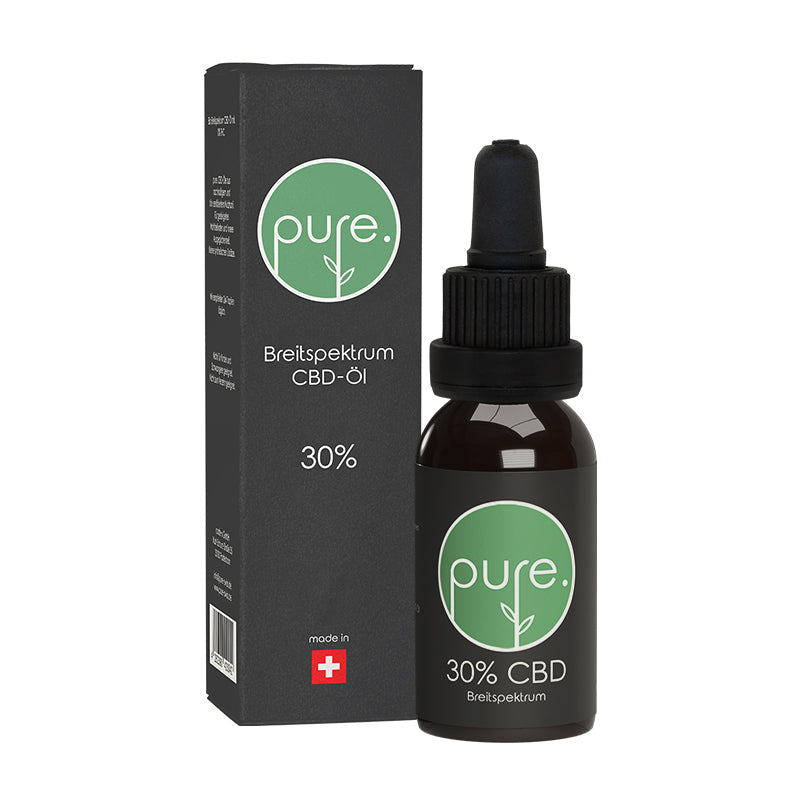 Breitspektrum CBD-Öl 30% (10ml) - Leafpower product image