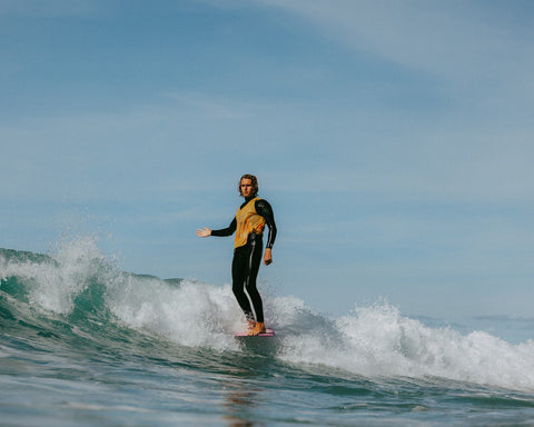 Surfer at the Smooth Movers event