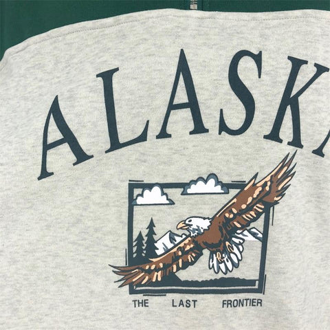 Alaska sweater with eagle