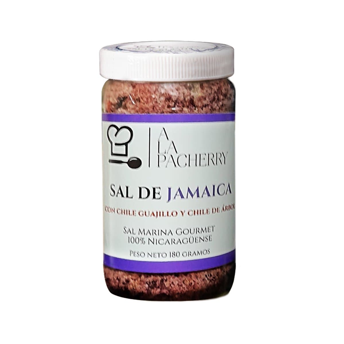 Sal de Jamaica con Chile de Ajillo & Chile de Arbol - 180 g ( lb) 6 -  PrimaEvo - Make It For You! ??