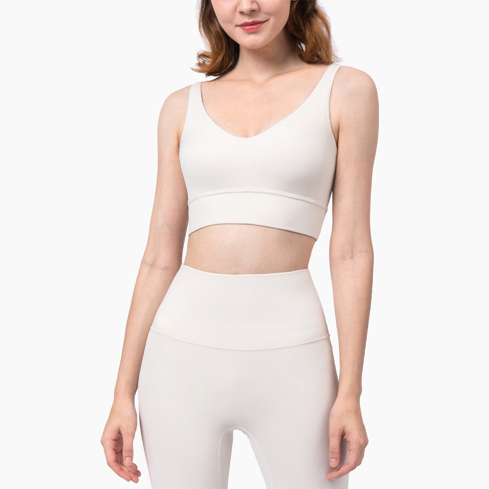 Se Nordic-wellness Basic Sports-BH - Pearl White - L hos Nordic-wellness