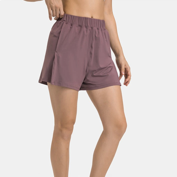 Nordic-wellness Loose Fit Shorts - Dusty Grape - S