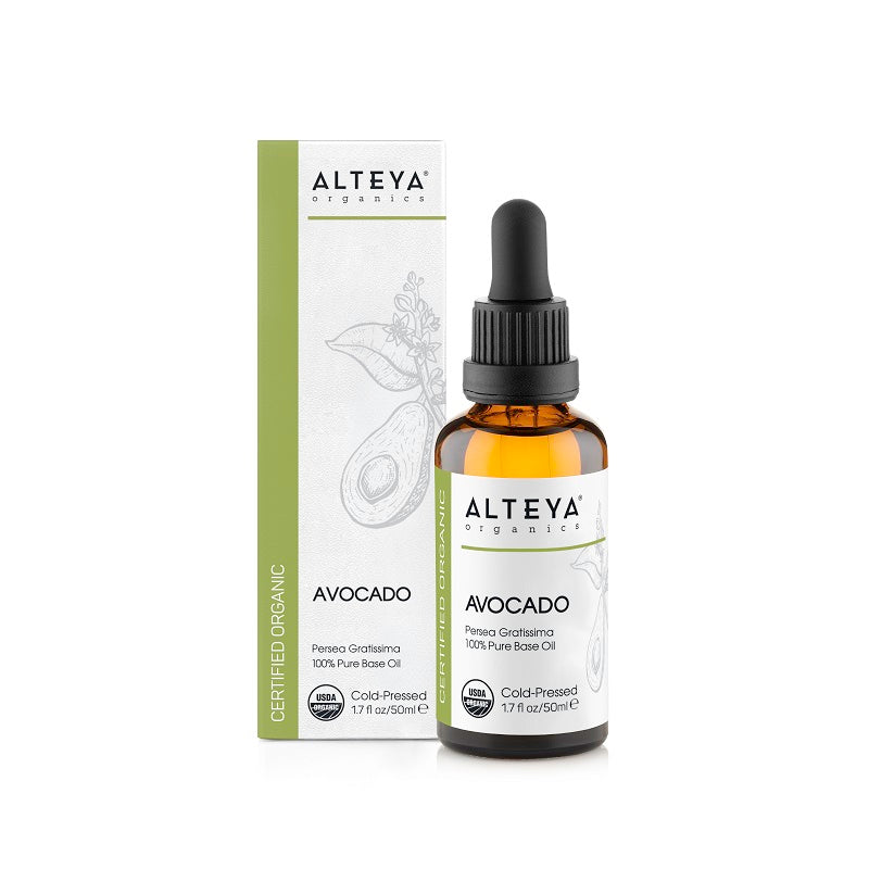 Se Alteya Organics - Bio Avocado Olie til hår og krop, 50 ml hos Nordic-wellness