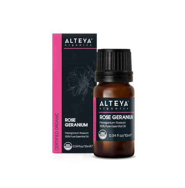 Billede af Alteya Organics - Bio rose geranium Æterisk Olie, 10ml