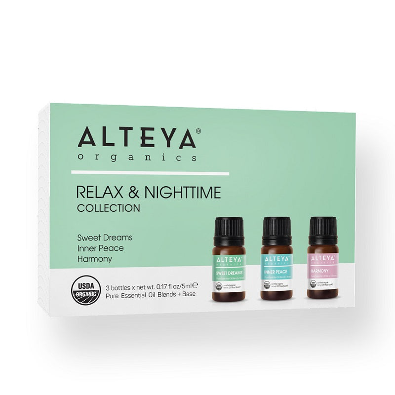 Billede af Alteya Organics - Relax and Nighttime - Økologiske æteriske olier hos Nordic-wellness